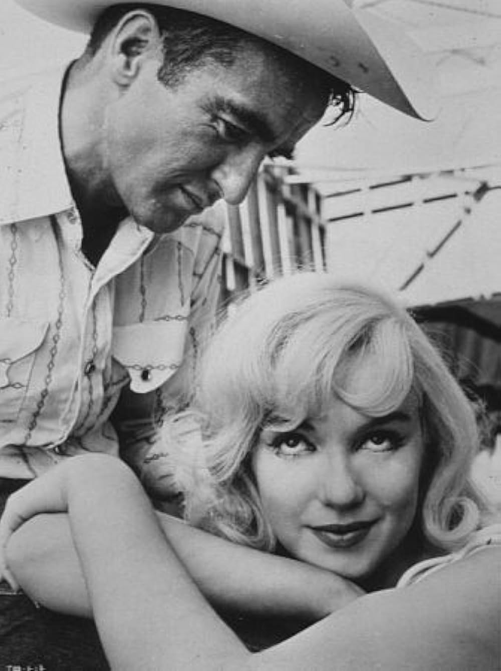 荒馬と女の画像