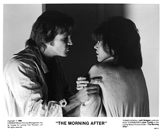 「モーニングアフター」ジェフ・ブリッジス & ジェーン・フォンダの画像