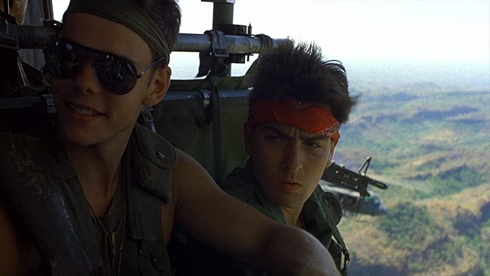 「プラトーン」チャーリー・シーン & ケビン・ディロンの画像