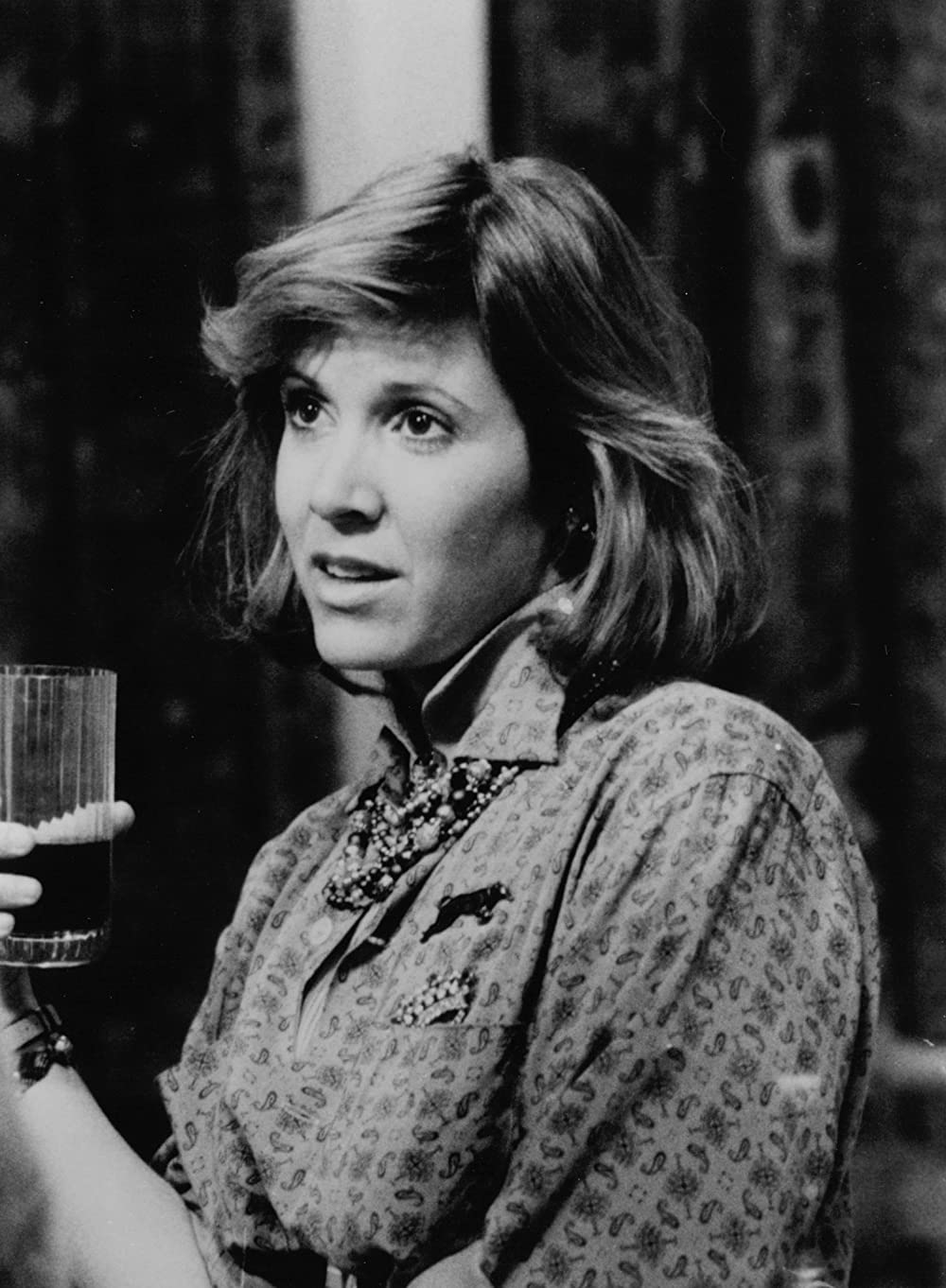 「ハンナとその姉妹」キャリー・フィッシャーの画像