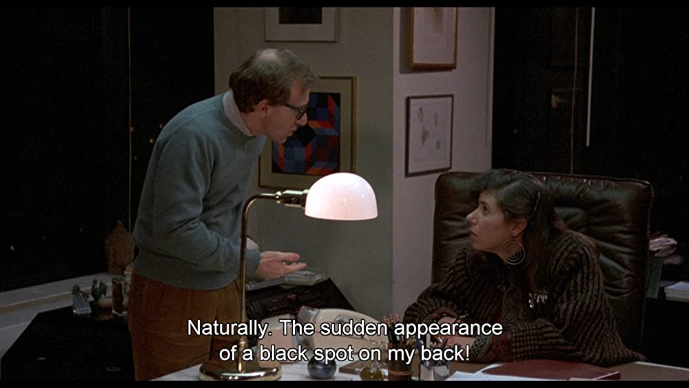 「ハンナとその姉妹」ウッディ・アレン & ジュリー・カブナーの画像