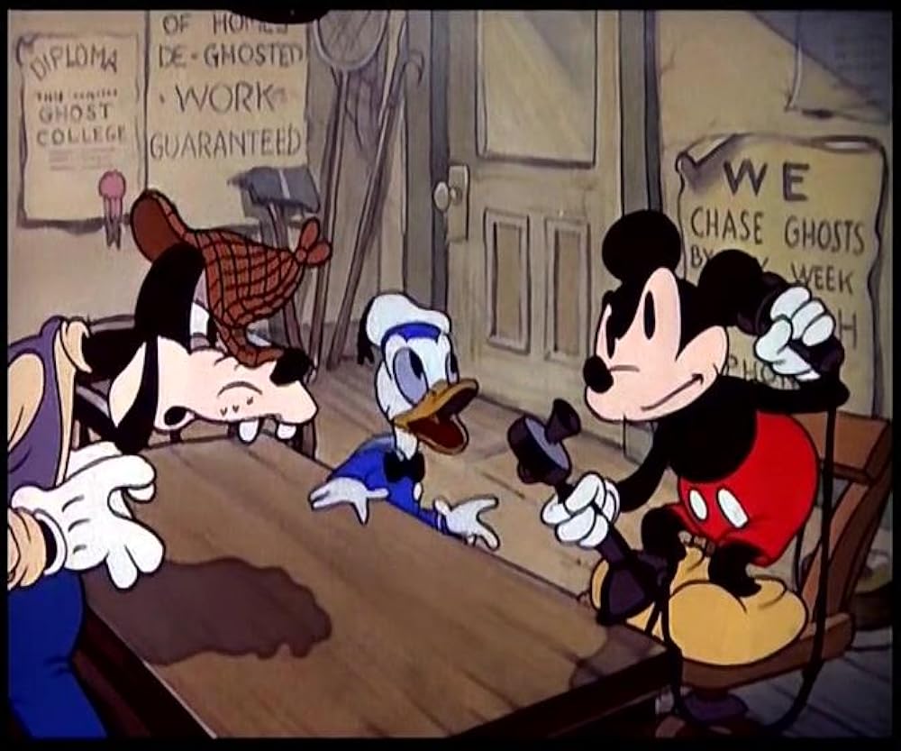 ミッキーのお化け退治の画像