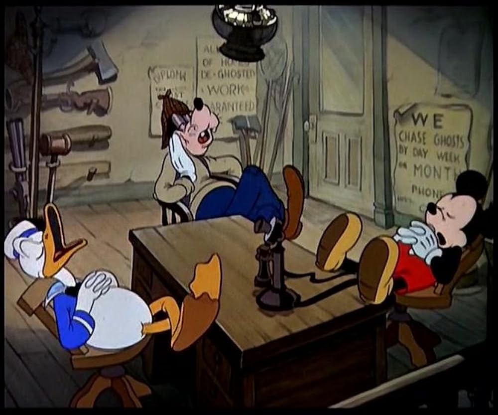 ミッキーのお化け退治の画像