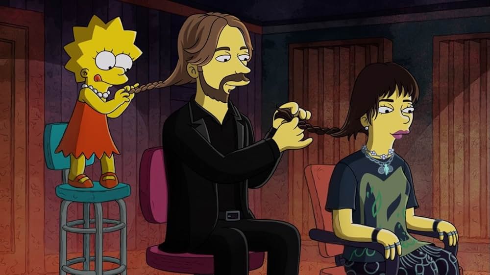 ビリーとリサのはじめての出会いの画像