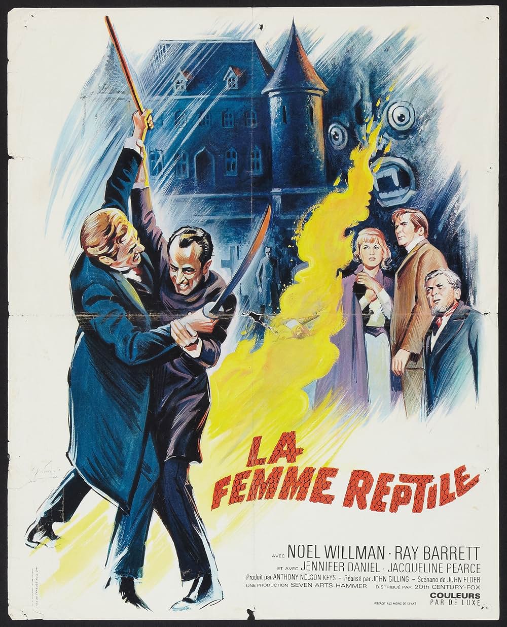 蛇女の脅怖の画像