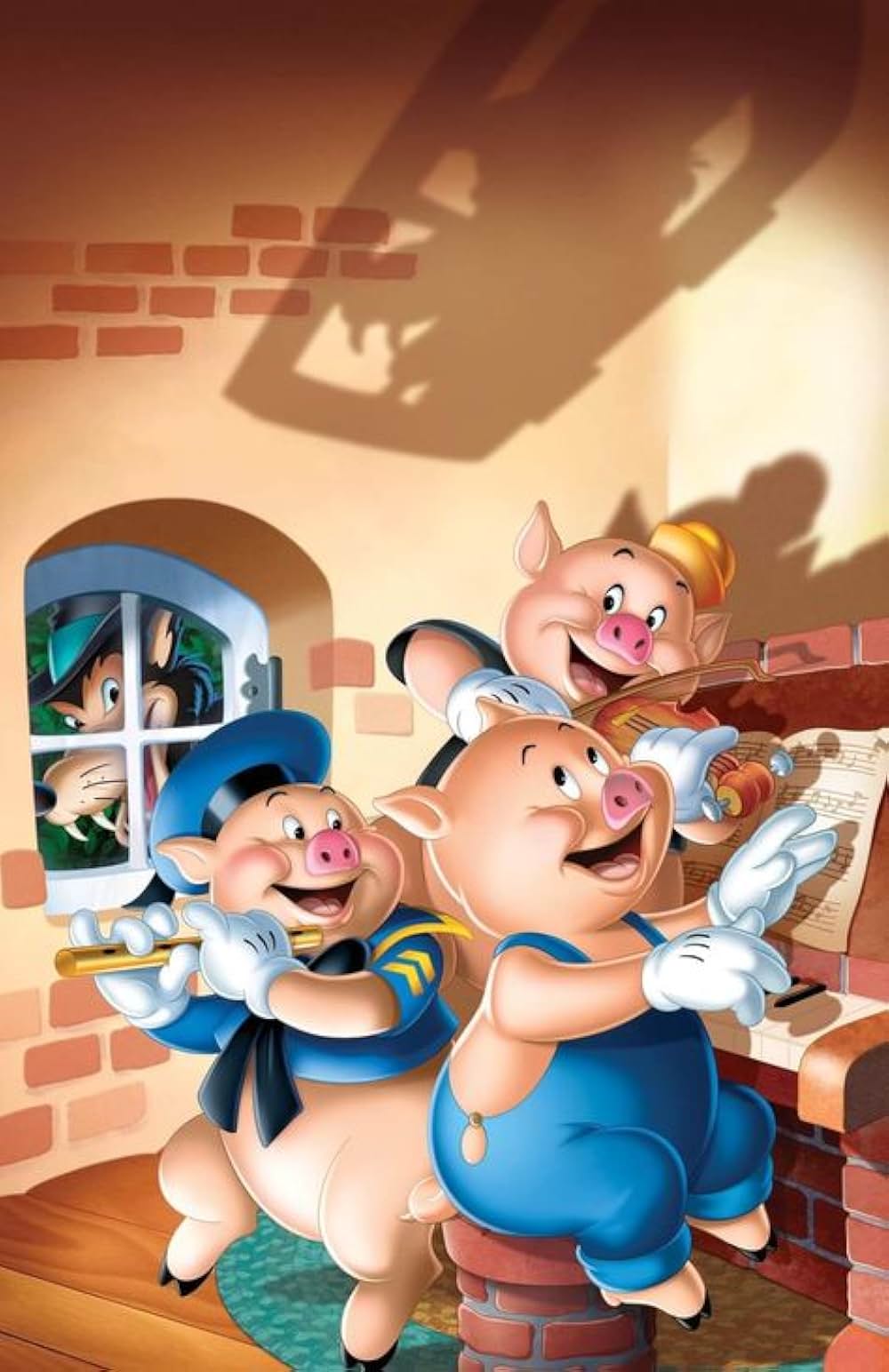 三匹の子ぶたの画像