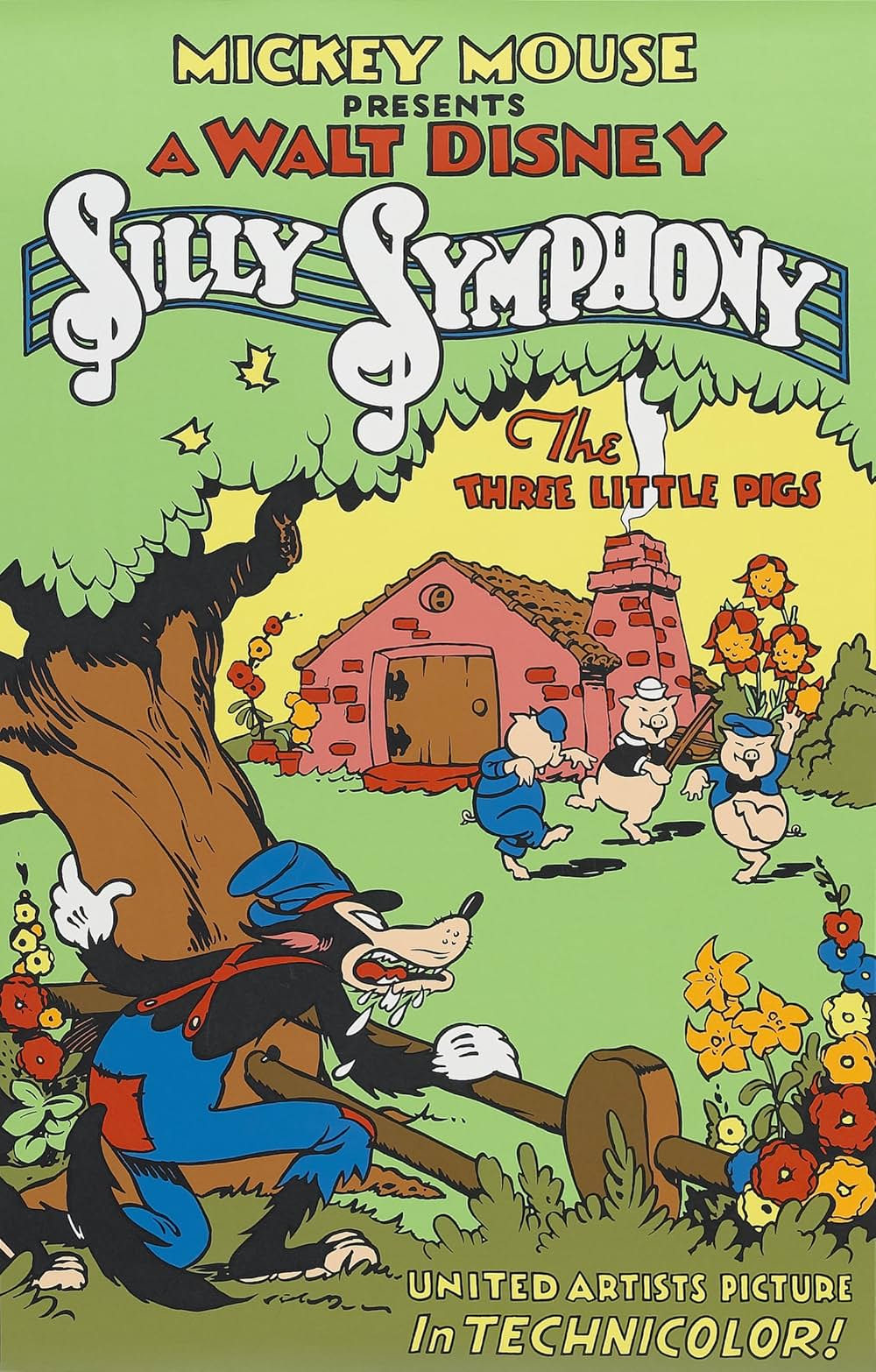 三匹の子ぶたの画像