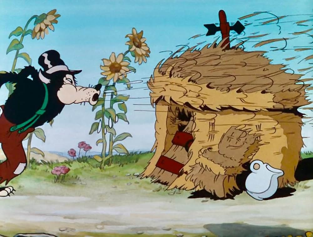 三匹の子ぶたの画像