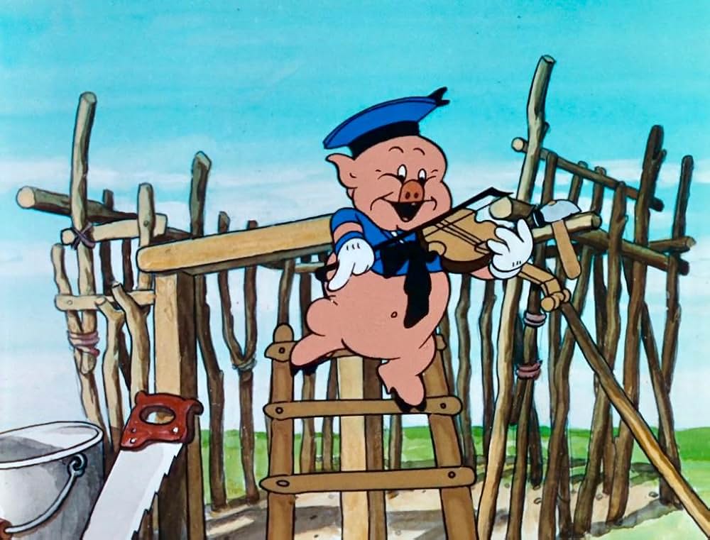 三匹の子ぶたの画像