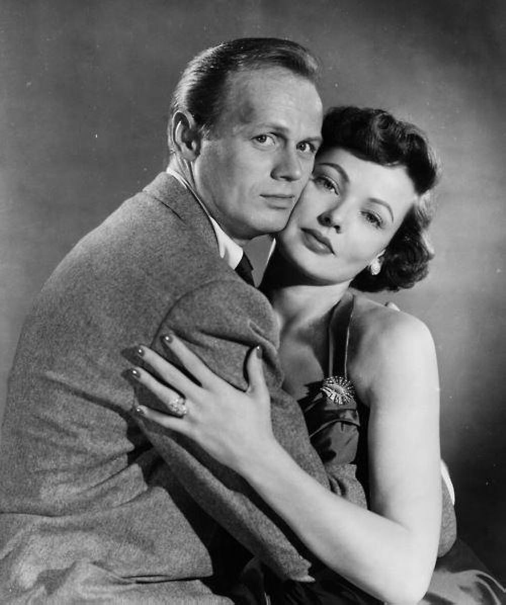 「街の野獣」ジーン・ティアニー & リチャード・ウィドマークの画像