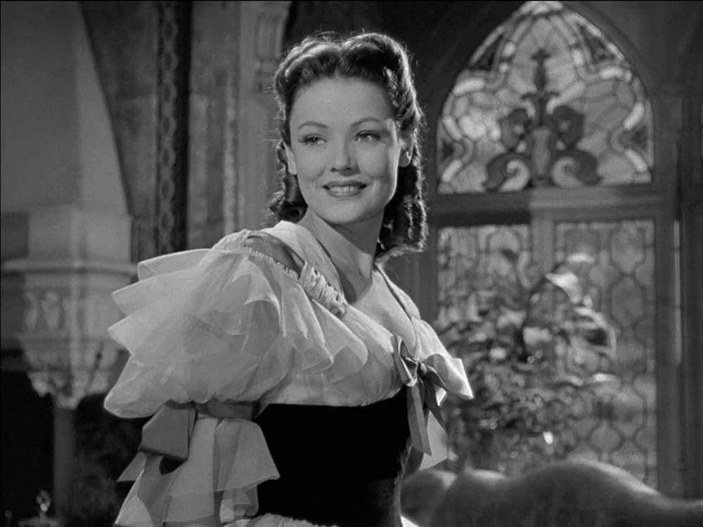 「呪われた城」ジーン・ティアニーの画像