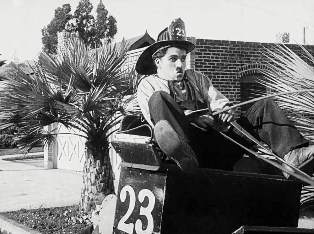 チャップリンの消防士の画像