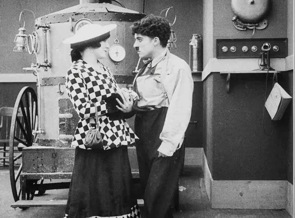 チャップリンの消防士の画像