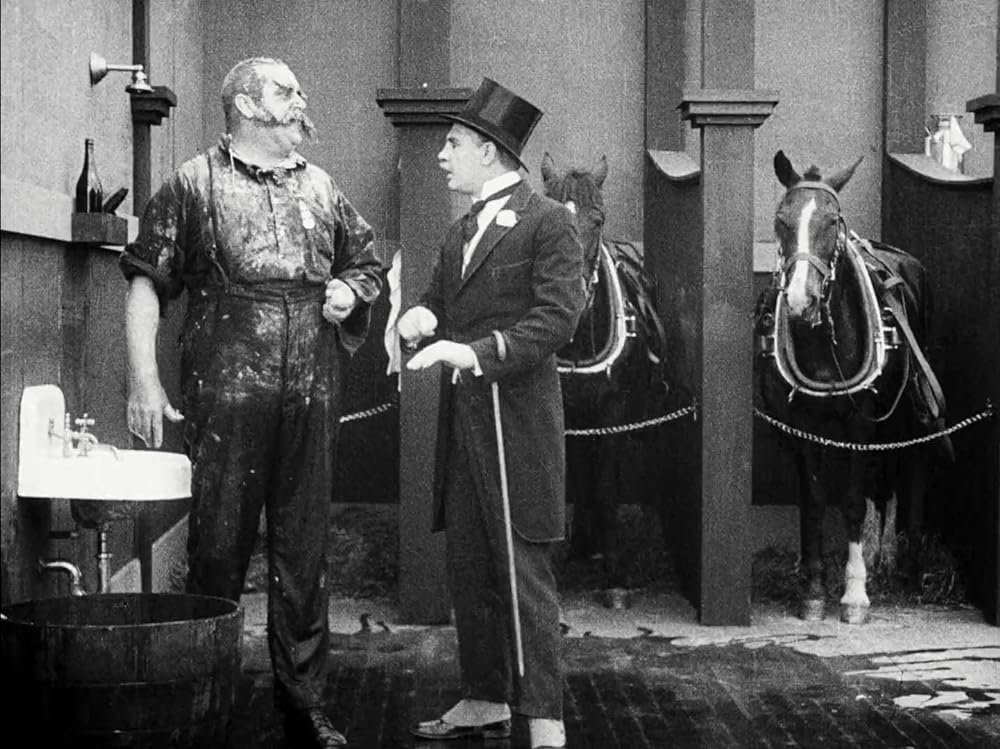 チャップリンの消防士の画像