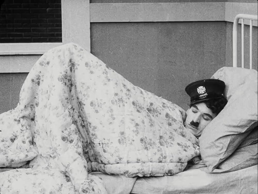 「チャップリンの消防士」チャールズ・スペンサー・チャップリンの画像