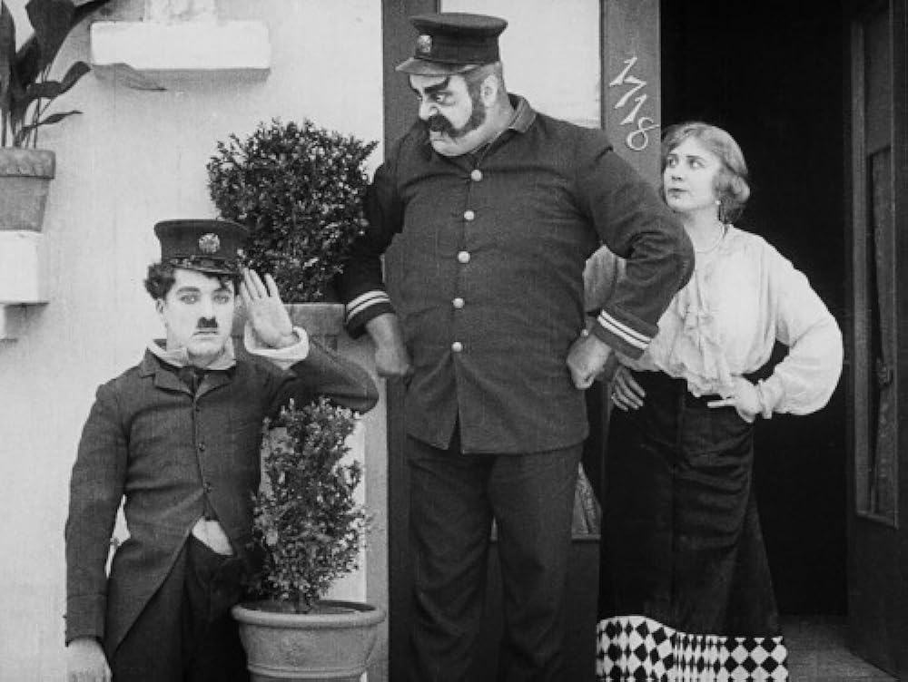 「チャップリンの消防士」チャールズ・スペンサー・チャップリン & Eric Campbellの画像