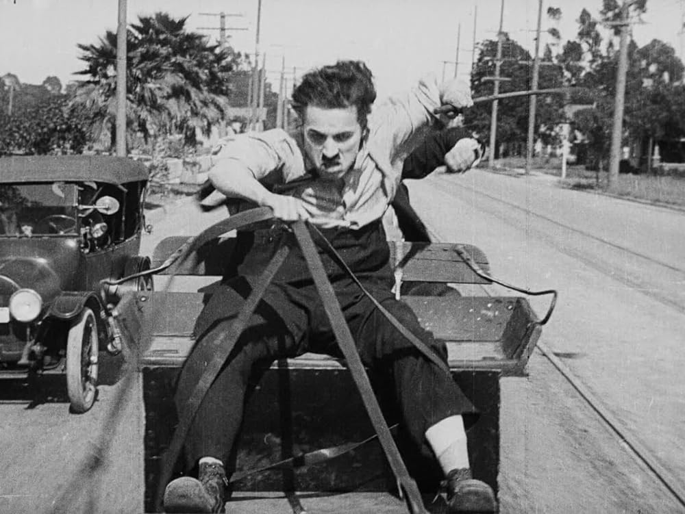 「チャップリンの消防士」チャールズ・スペンサー・チャップリンの画像