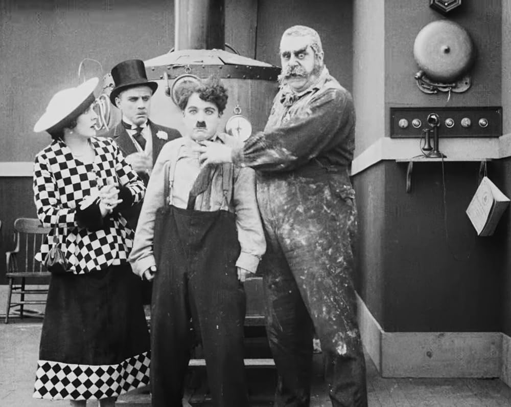 「チャップリンの消防士」チャールズ・スペンサー・チャップリン & Eric Campbellの画像