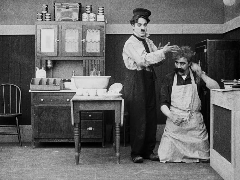 チャップリンの消防士の画像