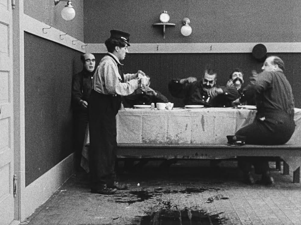 チャップリンの消防士の画像