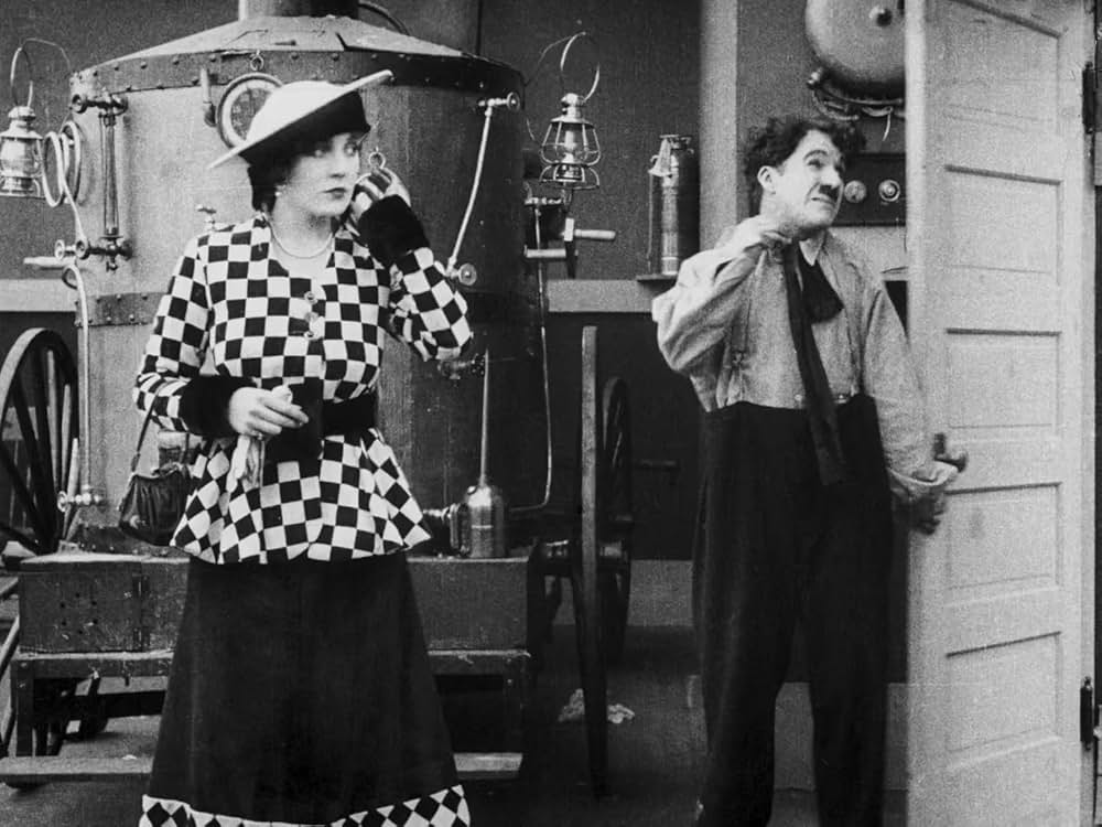 チャップリンの消防士の画像