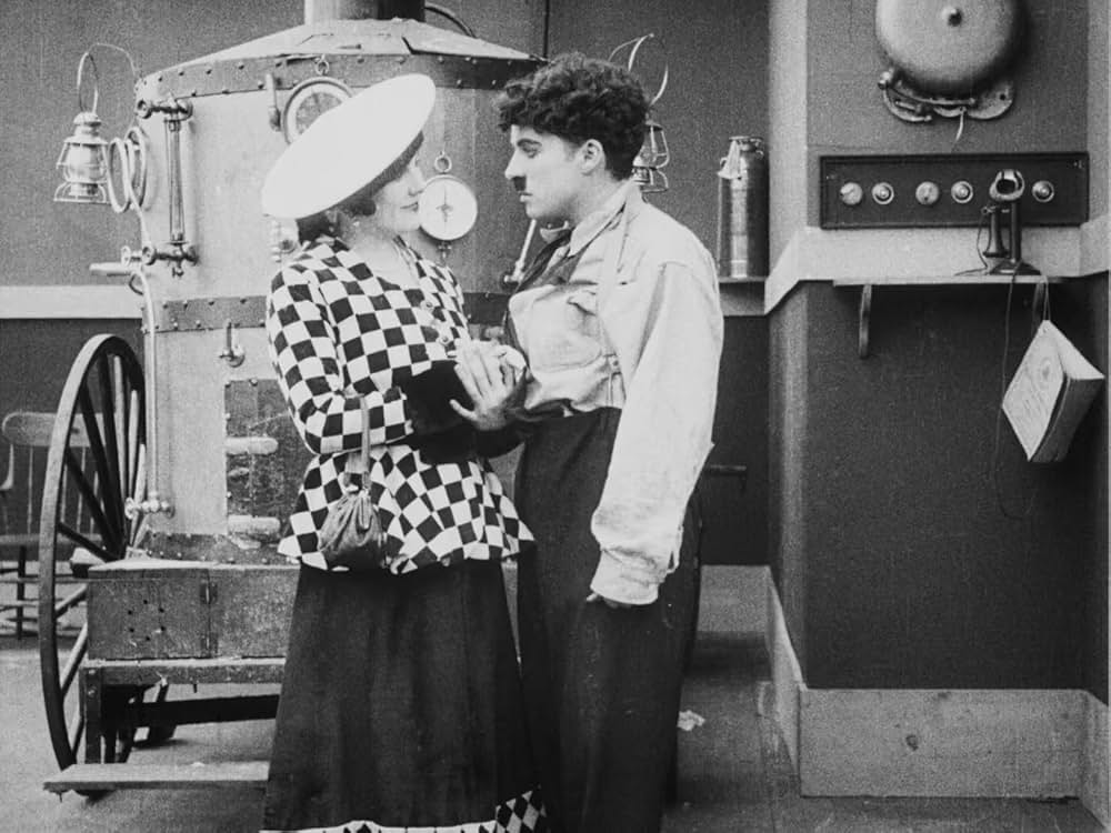 チャップリンの消防士の画像