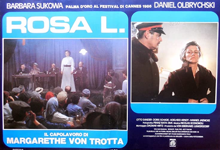 「ローザ・ルクセンブルク」バルバラ・スコバの画像