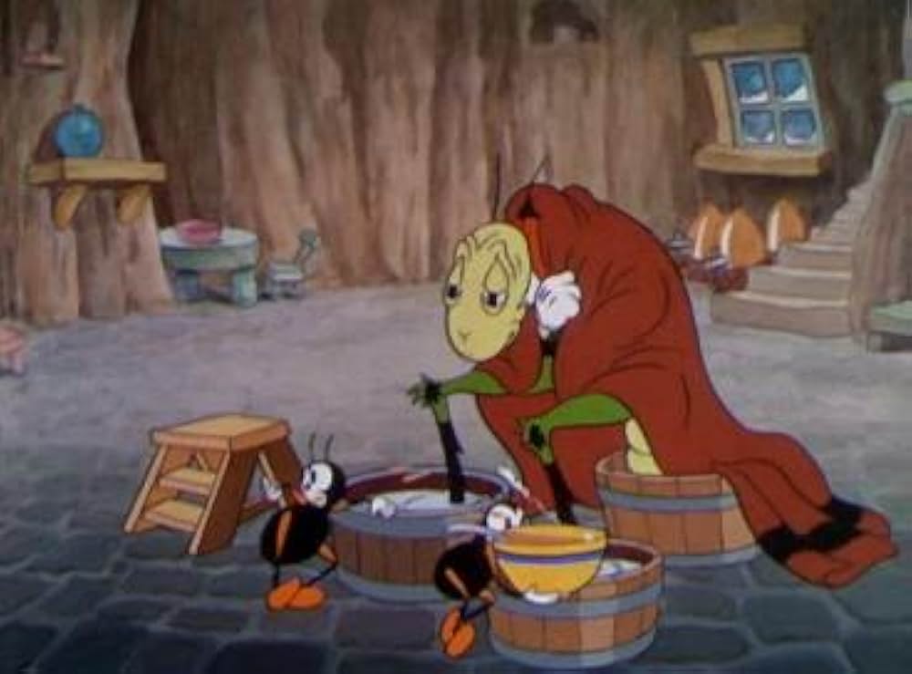 アリとキリギリスの画像