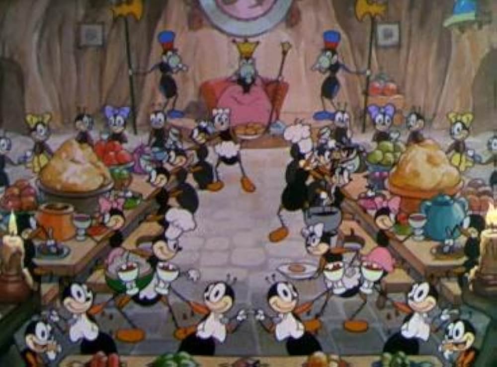 アリとキリギリスの画像