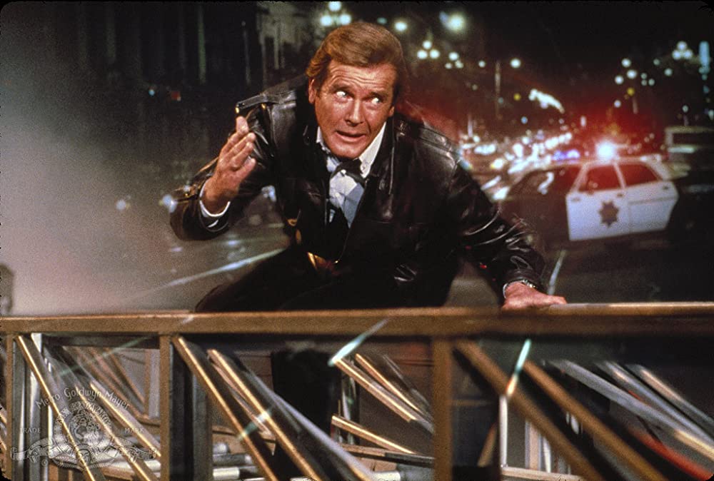 「007／美しき獲物たち」ロジャー・ムーアの画像