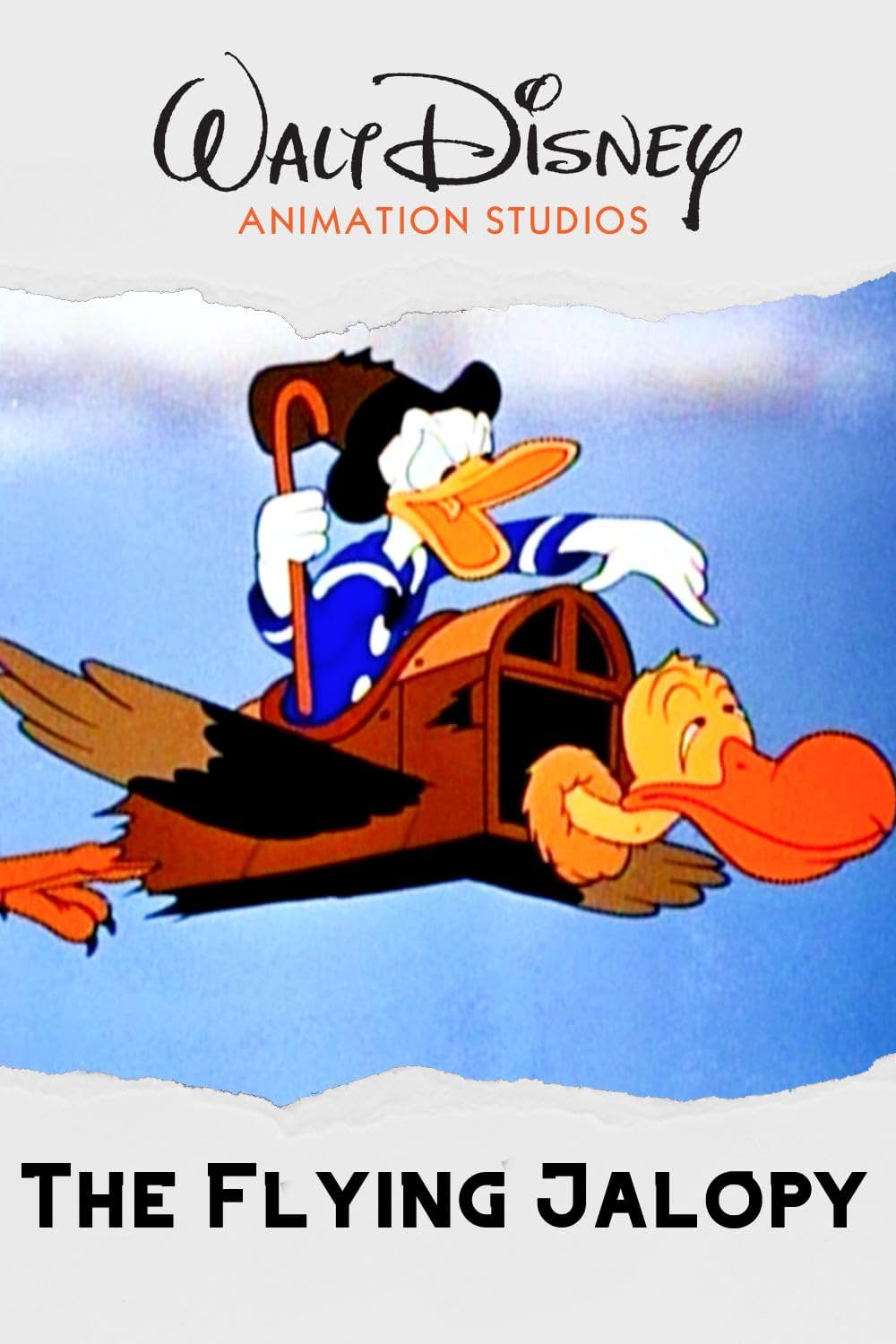 ドナルドのボロ飛行機の画像