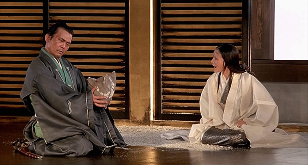 「乱」井川比佐志 & 原田美枝子の画像