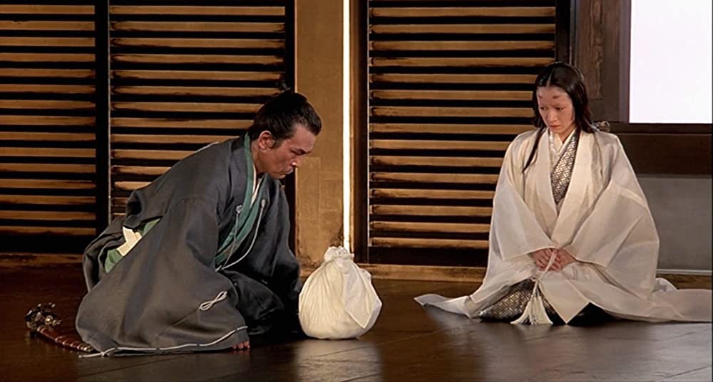 「乱」井川比佐志 & 原田美枝子の画像