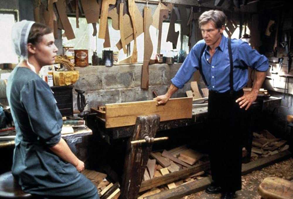 「刑事ジョン・ブック／目撃者」ハリソン・フォード & ケリー・マクギリスの画像