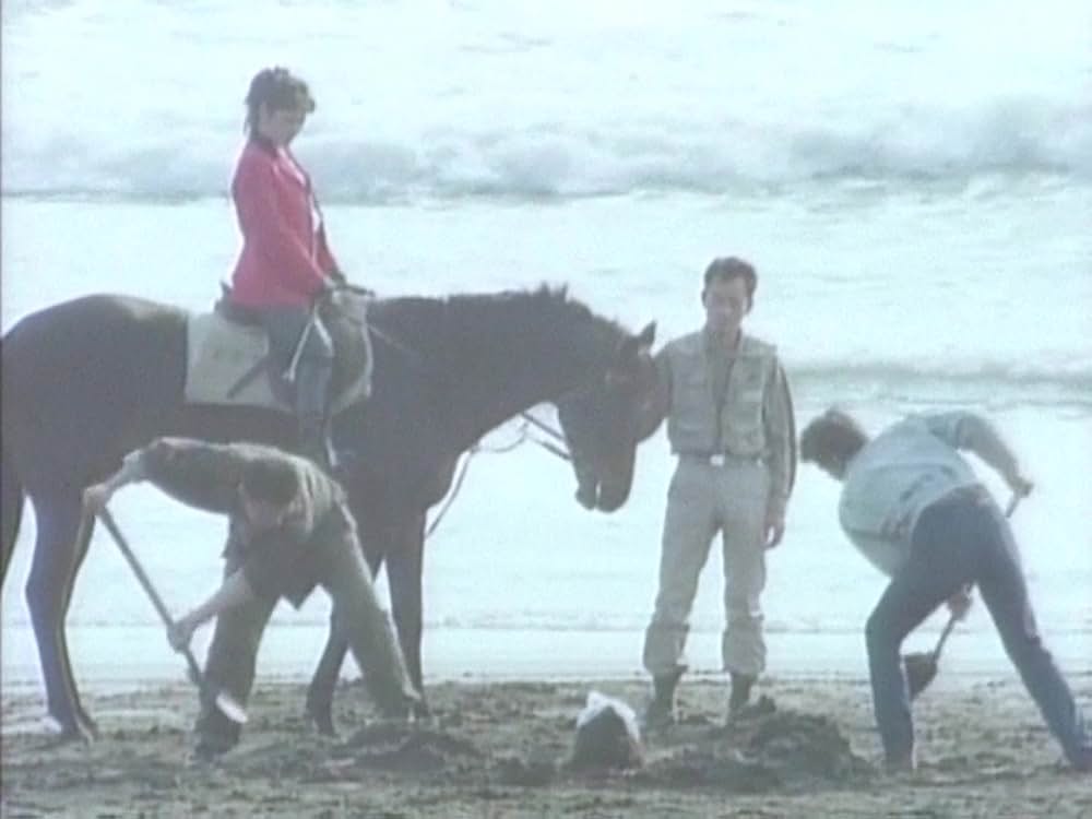 馬と女と犬の画像