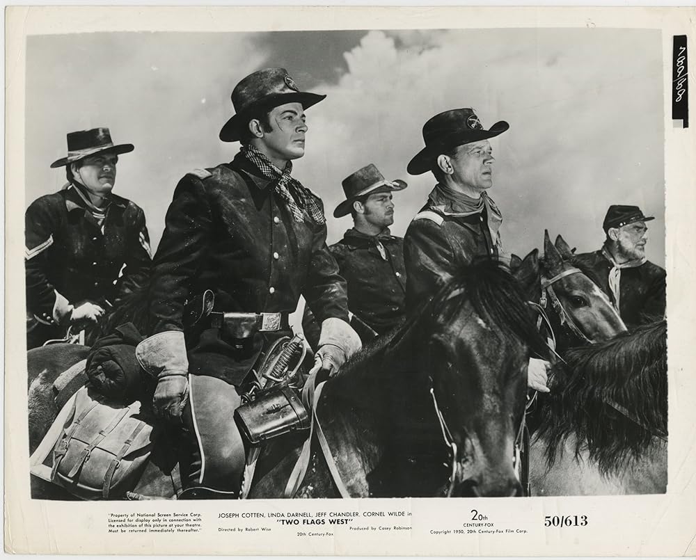 西部の二国旗の画像