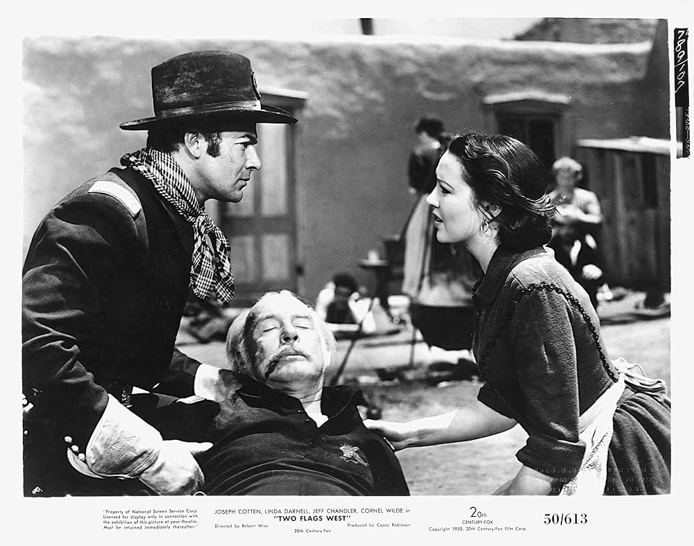 西部の二国旗の画像