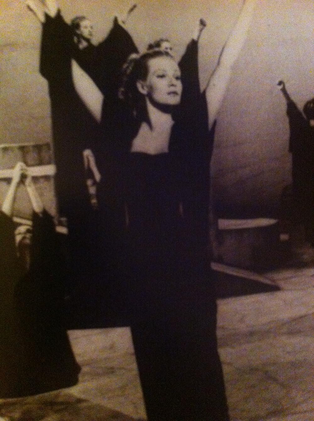 地上に降りた女神の画像