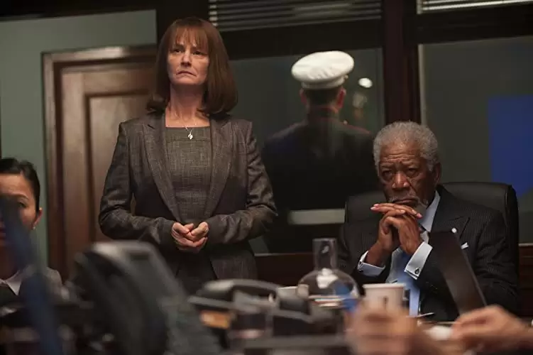 「エンド・オブ・キングダム」モーガン・フリーマン & メリッサ・レオの画像