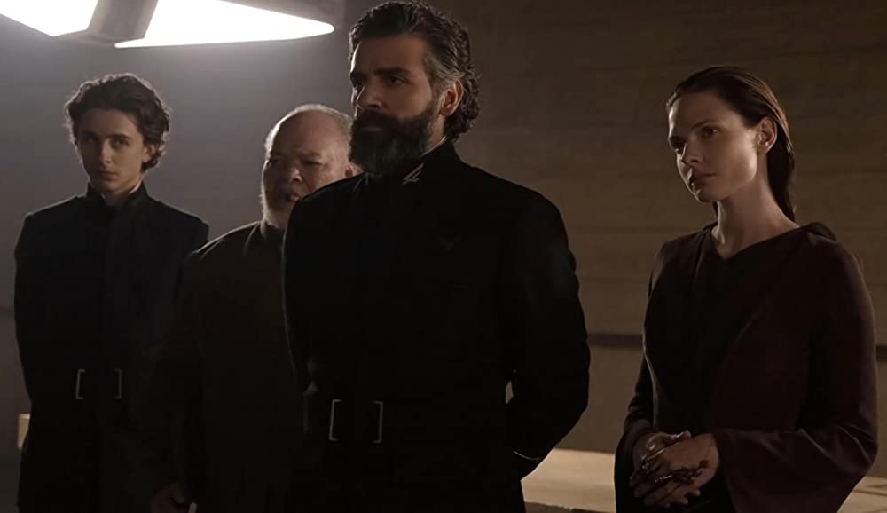 「DUNE/デューン 砂の惑星」レベッカ・ファーガソン & スティーブン・マッキンリー・ヘンダーソン & オスカー・アイザック & ティモシー・シャラメの画像