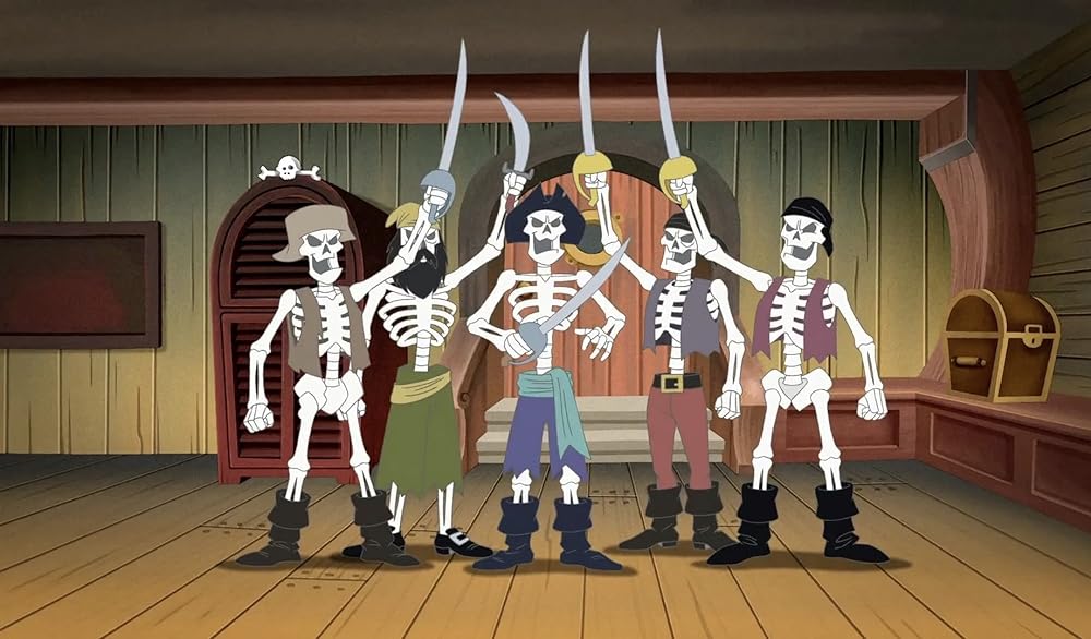 トムとジェリーの宝島の画像