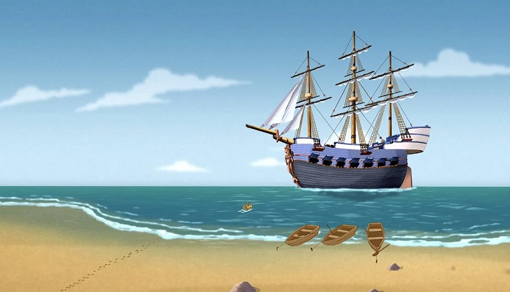 トムとジェリーの宝島の画像