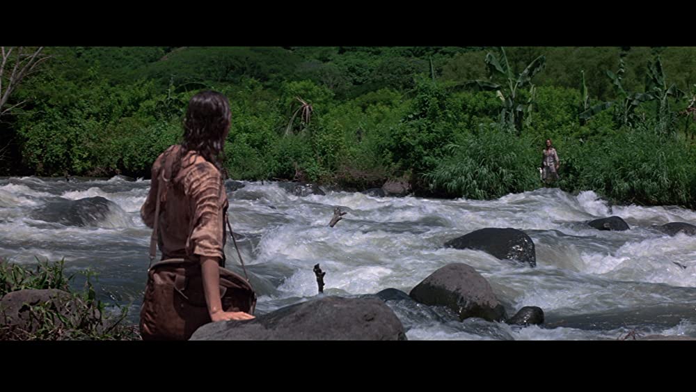 「ロマンシング・ストーン／秘宝の谷」マイケル・ダグラス & キャスリーン・ターナーの画像