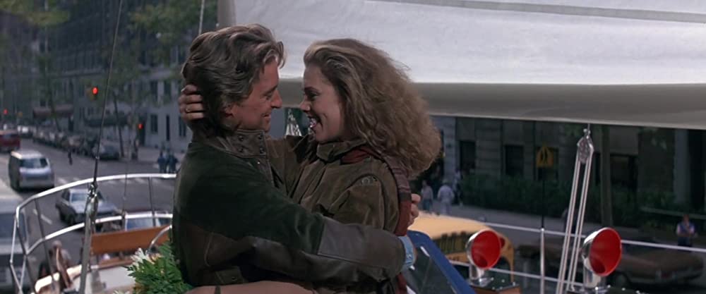 「ロマンシング・ストーン／秘宝の谷」マイケル・ダグラス & キャスリーン・ターナーの画像