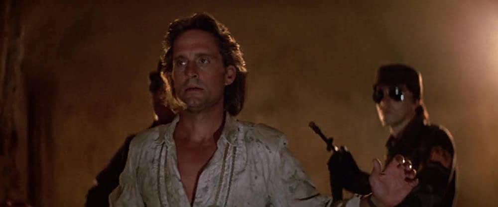 「ロマンシング・ストーン／秘宝の谷」マイケル・ダグラスの画像