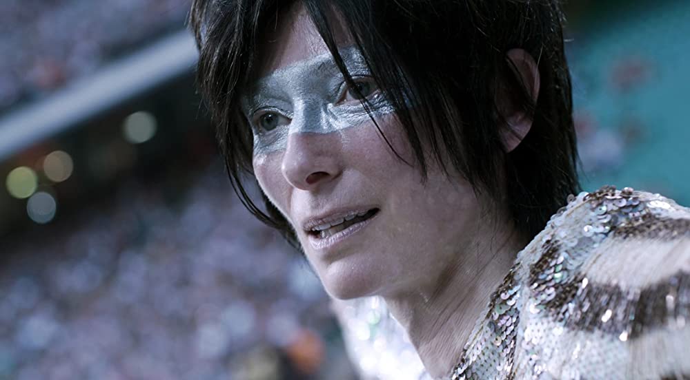 「胸騒ぎのシチリア」ティルダ・スウィントンの画像