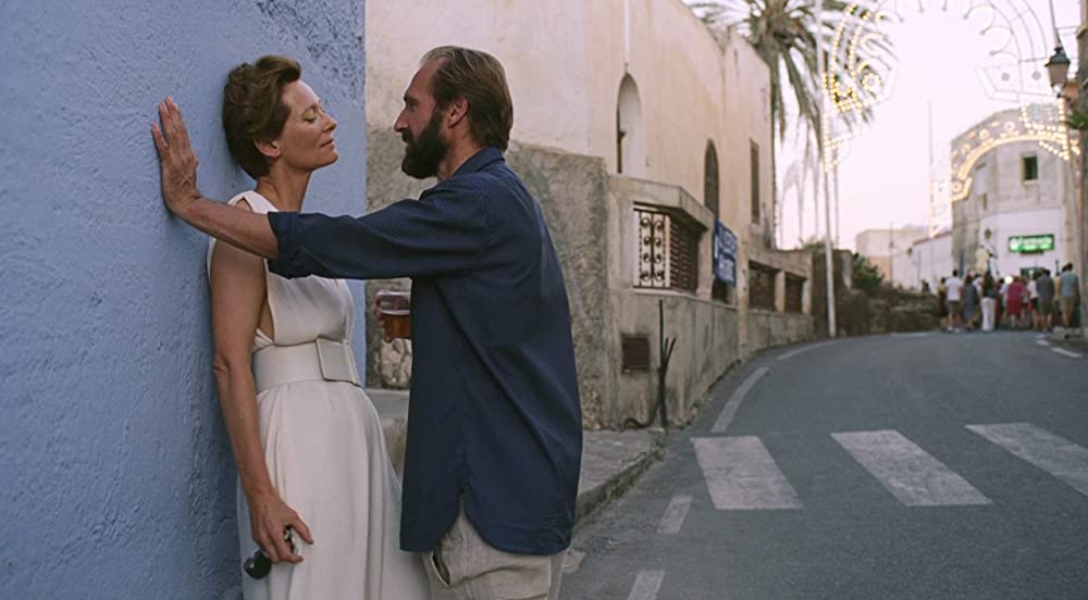 「胸騒ぎのシチリア」レイフ・ファインズ & ティルダ・スウィントンの画像