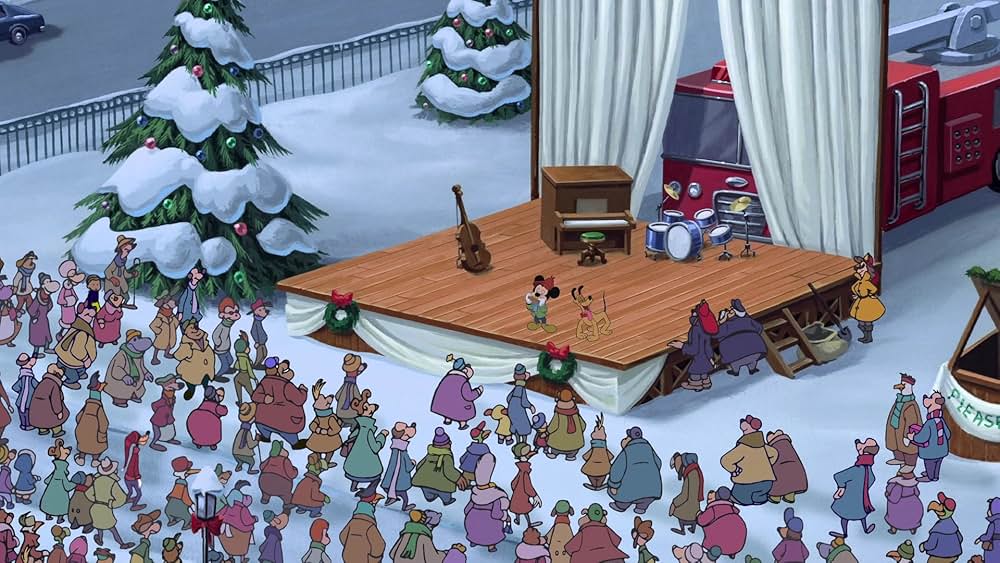 ミッキーのクリスマスの贈りものの画像