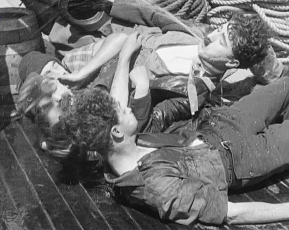 チャップリンの船乗り生活の画像