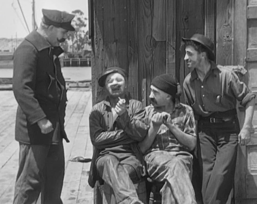 チャップリンの船乗り生活の画像